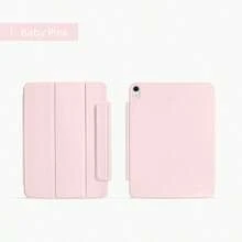 适用于 iPad Pro 11/Air 13 的 2026 款保护套，磁吸式三折设计，带笔槽 - 粉色 - 查看 10