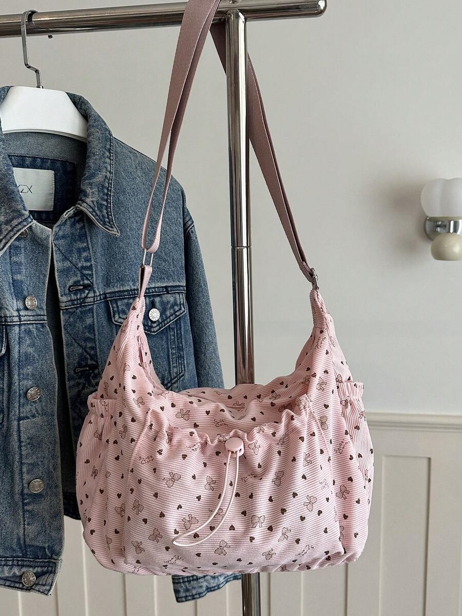 Large Tote Bag For Women, New Fashion Design Shoulder Bag, Textured Chic Style - Multicolor - View 1