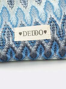 Dedoo 歐美小眾設計麂皮水桶包附扣環，女款街頭手提包，適合秋冬購物、通勤、派對、送禮 - 彩色 - 查看 6