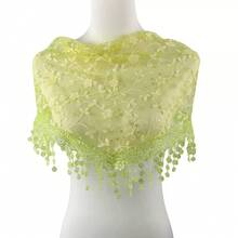 1pc 2026 New Women's Floral Lace Headscarf, Simple Bridal Veil, Shawl, Lightweight And Breathable, Suitable For Weddings, Parties, Casual Occasions - Multicolor - View 13