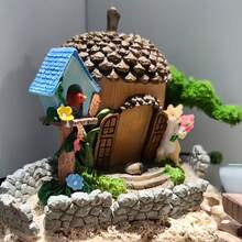 10 قطع جدار حجري صغير، نموذج مشهد واقعي لسياج حجري مصغر، إكسسوارات تصوير - ديكور مناظر طبيعية دقيقة/حدود أصيص نباتات عصارية، أساسيات DIY إبداعية، جدار حجري مصغر واقعي، إكسسوارات فن الحديقة - متعدد الألوان - مشاهدة 2