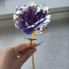 永生花人造玫瑰花束，適用於七夕節、情人節、生日和聖誕節禮物 - 仿真花 - 查看 7
