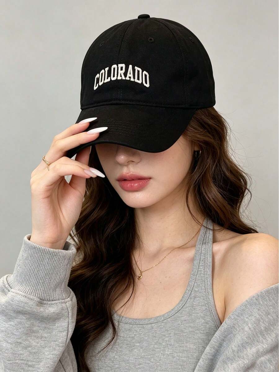 Unisex Vintage Washed Unstructured Baseball Cap, Adjustable Dad Hat, Summer Beach Style - Multicolor - View 1