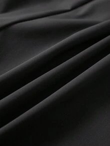 AHTELB Herren Sommer Sport Bermuda Shorts, elastischer Bund mit Kordelzug, dünne Eisseide schnelltrocknend locker sitzend Stretch Gym Shorts, geeignet für tägliche Pendelstrecken und Outdoor Laufen Fitness Kleidung, bestes Geschenk für Ehemann, Freund, Freund und Vater, Herren Shorts, Gym Kleidung Herren, Basketball Shorts, Workout Shorts - Schwarz - Übersicht 4