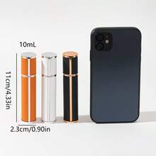 1/3pcs 0.41oz Mini Refillable Perfume Bottle, Portable Refillable Spray, Travel Perfume Empty Bottle Dispenser, Daily Perfume Bottle, Great Gift For Family Or Friends - Multicolor - View 9