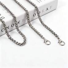 1pc Metal Chain Shoulder Strap Bag Chain Accessory, Handbag Shoulder Strap, Crossbody Bag Chain, Bag Accessory, Suitable For Most Handbag Accessories - Multicolor - View 7
