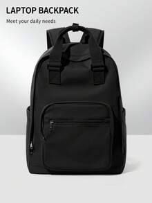 Large Capacity Student Backpack, Suitable For Middle And High School Students, Practical Travel Backpack, Portable Laptop Backpack That Can Hold A 15.6-Inch Laptop, Multi-Functional Backpack Suitable For Outdoor, Travel, Hiking - Multicolor - View 3