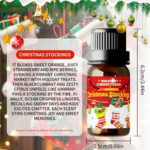 EMBRACEX. 10ml Christmas Essential Oil Christmas Wreath Christmas Bell Christmas Gnome Christmas Sock Christmas Pine Cone Nutcracker Christmas Gift Candle Making - Christmas - View 5