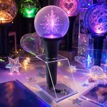 1pc Acrylic K-Pop Light Stick Holder - K-Pop Light Stick Holder Suitable For Various Light Sticks, Ultra-Stable Holder Storage Rack Suitable For K-Pop Fan Collection Display And Party Game Activities, Christmas Gift, Suitable For Skz/Twice/TXT/EXO/Aespa/Army Bomb And Other Official Light Sticks, Light Stick Not Included - Transparent - Taller Version - View 9