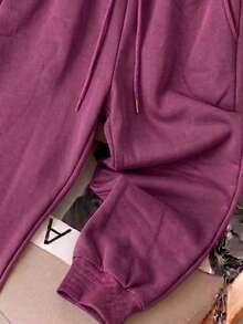 Women Sweatpants - Violet - View 3