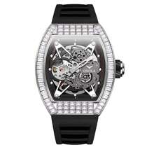 ONOLA Brand Automatic Mechanical Watch, Luxury Luminous Sports Waterproof Barrel-Shaped Skeleton Wristwatch - one-size - View 12