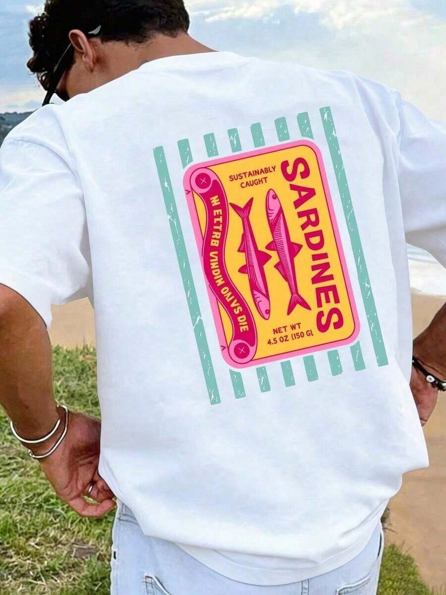 Men T-Shirts - White - View 1