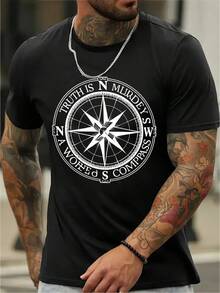 Camisetas de hombre - Negro - Ver 1