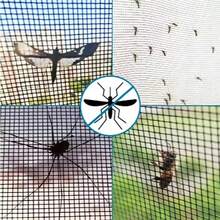 1 pieza Malla mosquitera autoadhesiva con cremallera para ventana, apta para ventanas del hogar, desmontable - A - Ver 11
