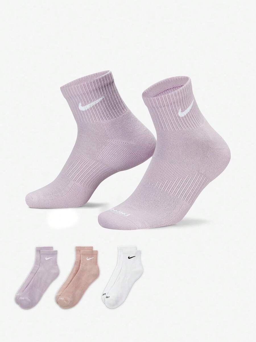Nike Authentic 2022 Spring New Breathable Sports Socks 3 Pairs SX6890-990 - SX6890-990 - View 1
