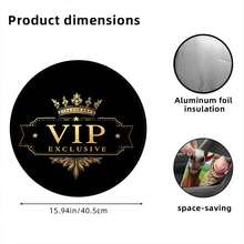 1pc Steering Wheel Sun Shade, Summer UV Protection To Keep Steering Wheel Cool, Universal Thickened Sun Shade, Suitable For Car Interior Steering Wheel Cooling - Steering Wheel Sunshade - View 4