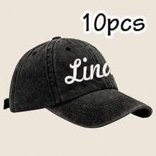 Customized Embroidered Sun Hats, Baseball Caps, Birthday Gifts, Anniversary, Travel Accessories, Suitable For Friends, Couples And Family - Style a - View 16