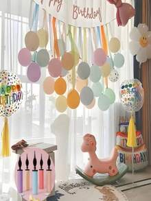 2PCS Portable Manual Balloon Pump, Handheld Inflator For Latex & Foil Balloons, Party Supplies For Birthday Wedding Decorations - View 9