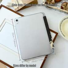 Cat Starry Sky Pattern Tablet Protective Case, Tri-Fold High-Transparency Acrylic With Pen Slot Protective Case. Tablet Protective Case Features: Tri-Fold Stand Design, Smart Sleep/Wake, Full-Body Protection, Skin-Friendly Edge Material, Air Cushion Shockproof Edge, Multi-Angle Stand, Built-In Pen Slot, Precise Cutouts, Lightweight And Portable. - Multicolor - View 10