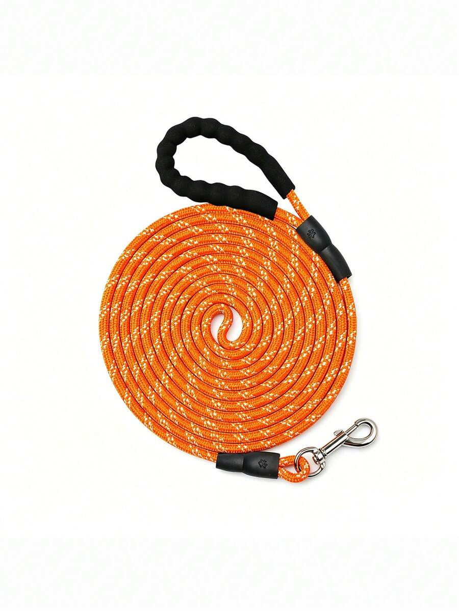 Extra Long Reflective Nylon Dog Leash Anti-Breakage Non-Slip Handle 360° Tangle-Free Swivel Clip Suitable For Outdoor Walking Recall Training Small And Medium Dogs - Multicolor - View 1