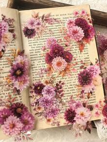 1 Pack 20pcs Floral Plant PET Stickers DIY Collage Decoration Vintage Scrapbook Material Stickers School Supplies - DT1853 - View 8