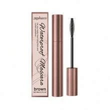 zephoco Waterproof Brown Lash Curled Mascara, Smudge-Proof, Soft Lifted Lash Shape, Lasting Lash Curl Lift, Delicate Brush For Precise Application, Smooth Texture Easy Glide - Brown - View 8
