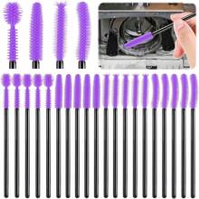 20pcs Machine Cleaning Brushes, Reusable Dense Bristle Cleaning Brushes, Suitable For Sewing Machine Interior And Bobbin Area, Sewing Machine Cleaning Tool For Every Crevice - Multicolor - View 1