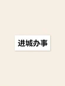 有趣中文文字貼紙「成辦事」圖形貼花，適用於筆記型電腦、極簡黑白漢字水壺貼紙，獨特文化幽默禮物，適用於汽車與行李 - 彩色 - 查看 1