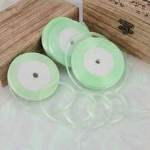 Mint Green Ribbon 1 Inch X 25 Yards, Satin Ribbon, For Gift Wrapping, Bow Making, Bouquets, Wreaths, DIY Crafts, Sewing Projects, Parties And Wedding Parties - Light Green - View 4