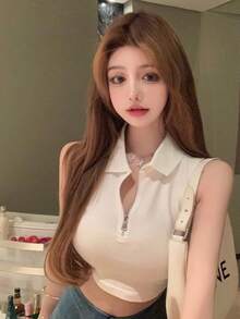 Women Tops - White - View 2