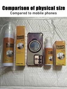 EELHOE Pembersih Busa Mobil Multifungsi, Cocok Untuk Membersihkan Interior Mobil, Disinfeksi Atap dan Jok, serta Menghilangkan Bau. - Jeruk - View 10