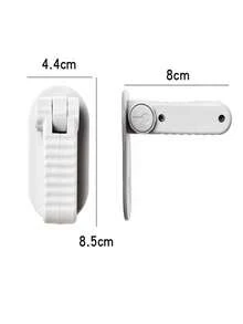 Multifunctional Safety Door Lock, Student Safety Door Handle Lock, Protect Students And Pets Without Drilling, Door Handle Lock Gadget, Anti-Pinch Protection Clip Door Handle, Anti-Theft, Prevent Door Opening, Suitable For Home, Bathroom, Office Decor, Valentine's Day Gift - Multicolor - View 4