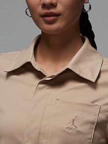 Nike Authentic JORDAN Kaos Wanita Kerah Olahraga Gaya Amerika Lengan Pendek FN5767-244 - FN5767-244 - View 3