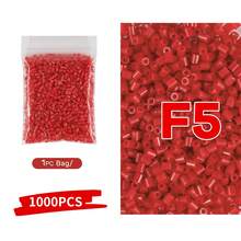 2.6mm Sundymot Fuse Beads, 1000PCS+ Red F Series Color Independent Packaging, Anti-Spill, DIY Pendant Keychain, Jewelry Making Craft Material, Graduation Season Back To School, Christmas, Party Birthday Gift, Multi-Color 2.6mm Melt Beads Bulk Refill Kit - 2.6mm Puzzle Beads - View 12