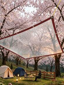 Outdoor Waterproof Tarp, Waterproof Canvas, Greenhouse Plant Cover And Rain Shelter; Wear-Resistant, Anti-Aging And Multi-Functional. Suitable For Garden, Outdoor Camping And Protection. - Multicolor - View 6