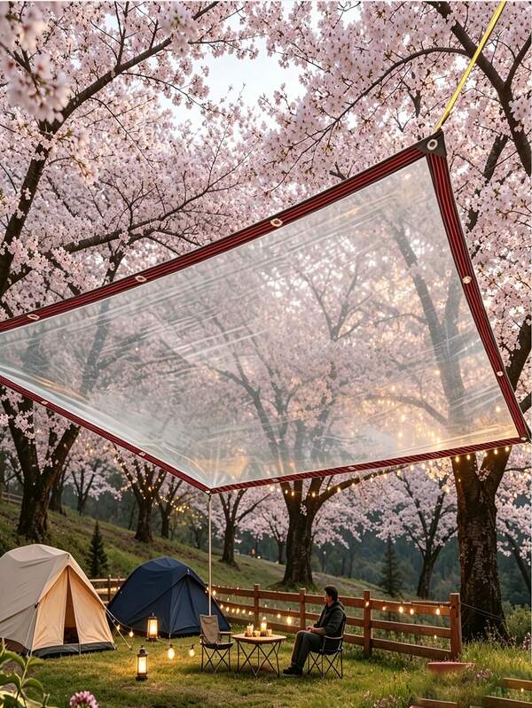 Outdoor Waterproof Tarp, Waterproof Canvas, Greenhouse Plant Cover And Rain Shelter; Wear-Resistant, Anti-Aging And Multi-Functional. Suitable For Garden, Outdoor Camping And Protection.