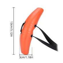 1 Pair Pull Up Grips - Home Gym Workout Pull Up Handles - Ergonomic Non-Slip Pull Up Grips, Suitable For T-Bar Rows - Wide Grip Lat Pulldown Attachment - Forearm Strength Trainer - Gym Workout Grip Strength Trainer - Orange - View 3