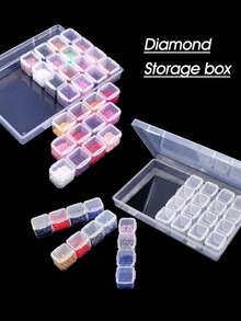 Set Of Diamond Painting Tools Including Plastic Accessories Such As Tweezers, Funnel, Scraper, Tray, Rhinestone Pen And Storage Bag - Diamond Painting Tools And Materials Set - A - View 6