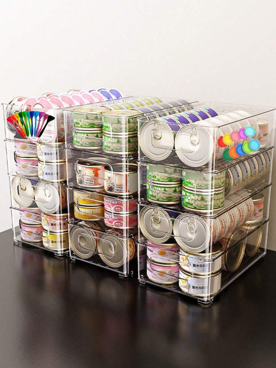 Pet Food Storage Box, Suitable For Cat And Dog Treats Storage, Kitchen, Bathroom, Bedroom, Living Room, School And Office, Suitable For Pet Supplies Storage, Home Storage, Office Storage, Cosmetic Storage Box, Desktop And Drawer Storage Box, Dog Supplies