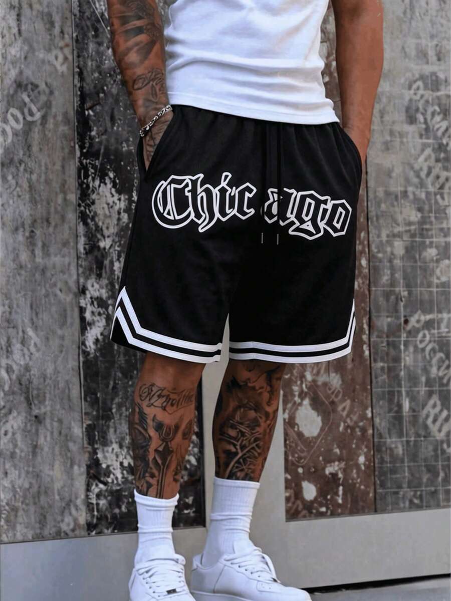 父親節禮物，夏季新款男士運動短褲，休閒，運動短褲，運動衫，男友風印花，男士運動服飾，男士長褲，抽繩腰帶，籃球短褲，彈性輕量運動褲，適用於籃球，男士長褲，棒球，健身，跑步，訓練，健身，運動，戶外
