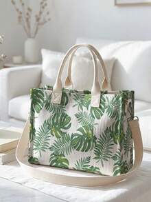 1pc Tote Bag Multi-Scenario Universal Extra Large Capacity Ultra-Lightweight Portable Versatile Practical Fun Pattern Print Large Capacity Crossbody Mommy Bag Multiple Pockets Detachable Shoulder Strap 2026 New Highly Attractive Daily Handbag - Multicolor - View 7
