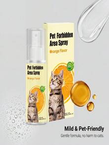 Pet Deterrent Spray, Home Cat Urine & Scratching Prevention, Portable Pet Training Spray, Cat Repellent, Long-Lasting, Effective & Gentle, Multi-Scenario Use, Odor-Free & No Residue - one-size - View 6