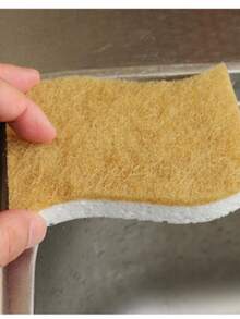 Hickened 耐用海綿布，天然纖維清潔海綿/洗碗布，清潔工具 - 彩色 - 查看 10