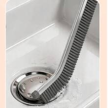 Long Handle Multi-Function Gap Brush, Used To Remove Kitchen Dirt And Clean Stove Gaps. Also Suitable For Bathroom And Toilet. Can Be Used To Clean Door Gaps, Windows, Floor Tiles, Etc. No Cleaning Dead Angles. - Long-handled Stiff-bristled Crevice Brush - View 5