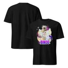 Vintage Binoo Original Short Sleeve Unisex T-Shirt Summer Tops - 黑色 - 查看 2