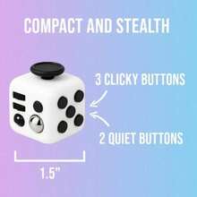 1pc Classic Stress Relief Magic Cube Toy, Portable Pocket Finger Toy, Adult & Teen Office School Desk Relaxation Anti-Anxiety Sensory Toy - Multicolor - View 4