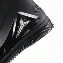Men Short Ankle Boot Wellies Waterproof Mid Calf Slip On Rain Snow Wellingtons C - Multicolor - View 8