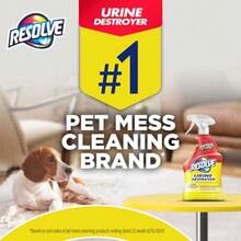 Urine Destroyer Spray Pet Stain And Odor Remover, Carpet Cleaner Solution For Cat And Dog Urine, 32 Fl Oz - As Pic - View 2