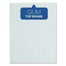 Cross-Section Pads, 8-1/2" X 11", Glue Top, Graph Rule 10 X 10,50 Sheets (35101 - White - View 3