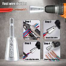 4Pcs Stripper  Tool Set Quick Stripping Twisting Electrician Wiring Tools - A - View 5